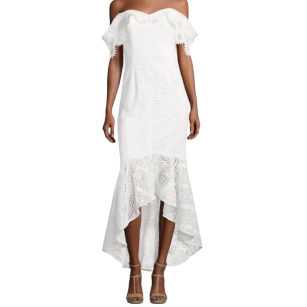 Shoshanna White Lace Dress 🤍